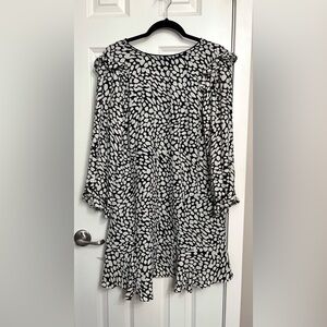 Who What Wear Patterned Tunic Dress